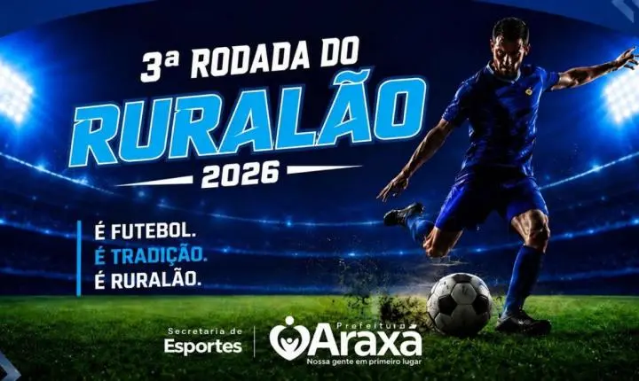 Ruralão 2026 chega à terceira rodada com seis jogos neste domingo (6)