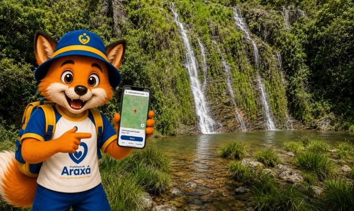 Secretaria de Turismo lança guia com QR Codes das cachoeiras próximas a Araxá
