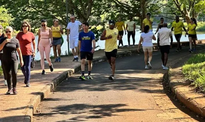 Treinão reúne centenas de participantes com corrida e caminhada pela valorização da vida no Barreiro