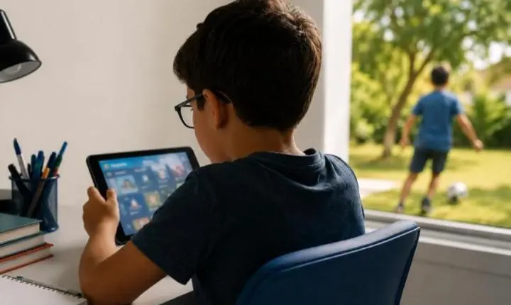 Uso excessivo de telas e falta de atividades ao ar livre ampliam casos de miopia infantil